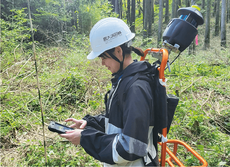 「地域の木材資源のデジタル計測」